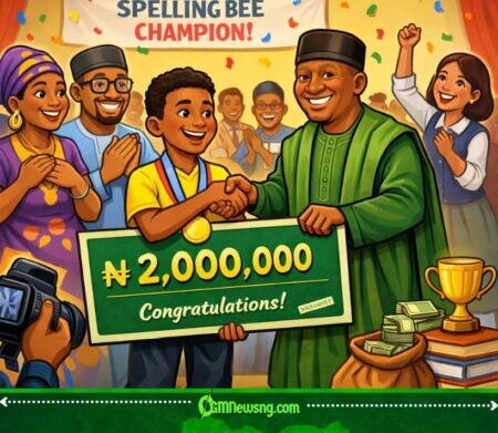 Oyebanji Reward 14-Year-Old Spelling Bee Winner ₦2 Million, Nigerians Hail Support for Education