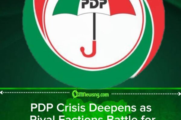 PDP Crisis Deepens as Rival Factions Battle for Control of Secretariat
