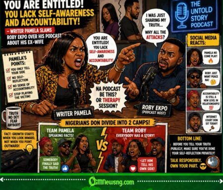 Check Yourself First!” — Writer Pamela Drag Roby Ekpo Over Podcast, Accuse Am Of Entitlement & No Accountability