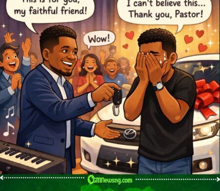 Pastor Jerry Eze Burst Brain as He Gift Him Keyboardist Brand New Car On Stage