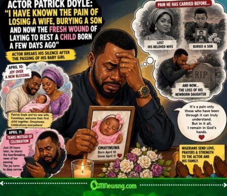 Pain No Get Part Two” — Actor Patrick Doyle Speak After Losing Newborn Baby Just 24 Hours After Birth