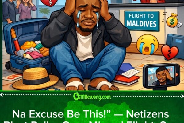 Peller Maldives Trip Fails After Missed Flight, Nigerian TikToker Reacts in Painful Video