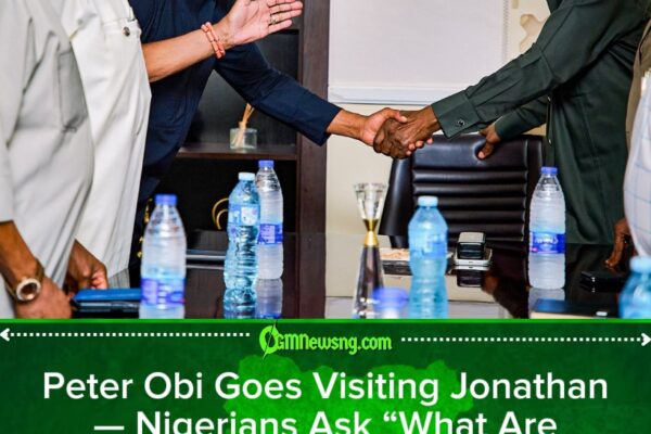 Peter Obi Visits Goodluck Jonathan With South-East Elders