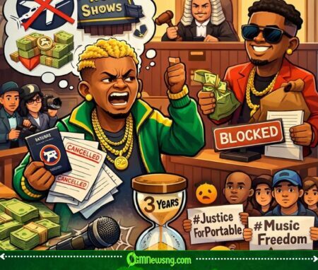 Portable Drag Manny Money for Court, Say Him Don Block Him Abroad Moves