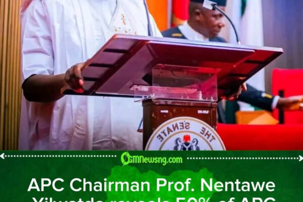 APC Chairman Prof. Nentawe Yilwatda says, “We have over 13 million registered members