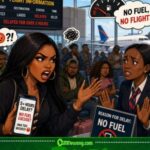 Tacha Drags Airline As Flight Delay Pass 5 Hours, Calls Out ‘No Fuel’ Excuse in Nigeria Aviation Crisis