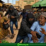 Thugs Take Over Farm Centre Market for Kano Like Say Security No Dey Again—Who Dey Protect Traders?