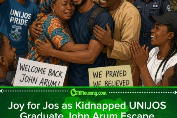 UNIJOS Graduate John Arum Don Regain Freedom After Terrorists Kidnap Am for Two Weeks