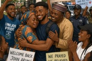 UNIJOS Graduate John Arum Don Regain Freedom After Terrorists Kidnap Am for Two Weeks