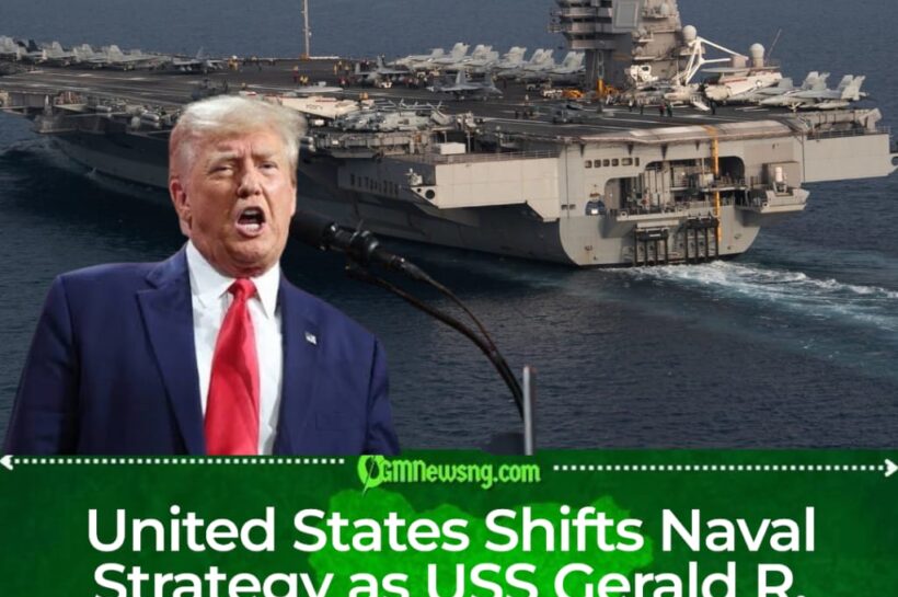 United States Adjusts Military Presence With Withdrawal of USS Gerald R. Ford