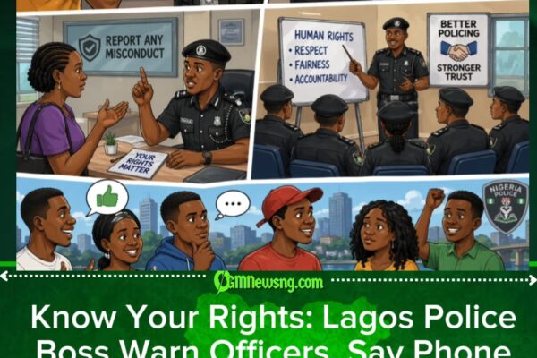 Lagos CP Talk Say You Fit Record Police Freely, Dem No Get Right To Search Your Phone