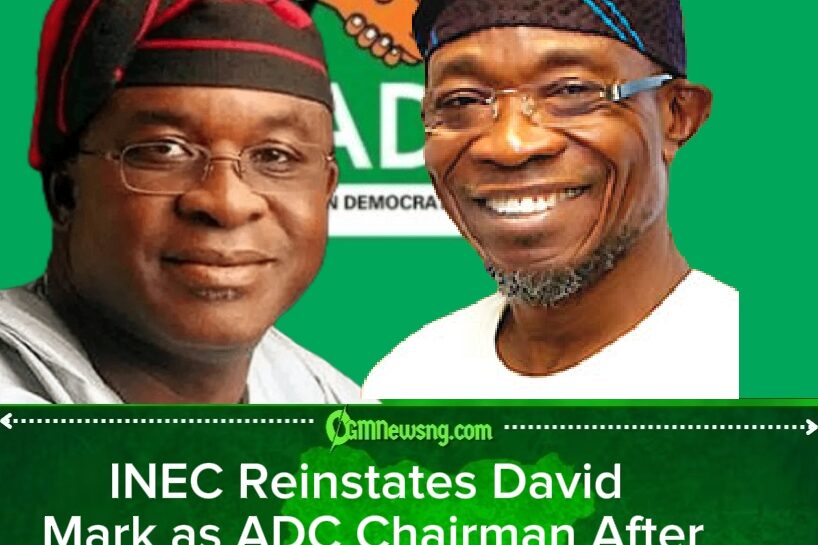 INEC Restores David Mark-Led ADC Leadership After Supreme Court Ruling