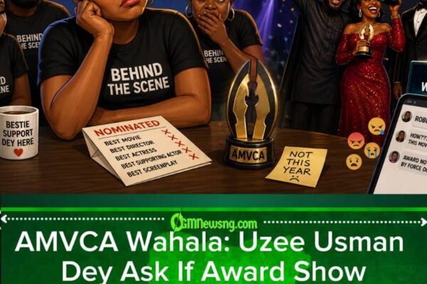 AMVCA Wahala: Uzee Usman Dey Wonder If Trophy Na Only Decoration After ‘Behind The Scene’ Return Empty-Handed