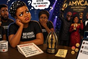 AMVCA Wahala: Uzee Usman Dey Wonder If Trophy Na Only Decoration After ‘Behind The Scene’ Return Empty-Handed