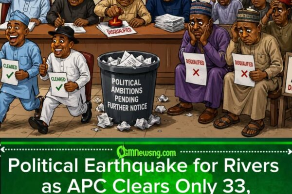 APC Screening Serve Rivers Aspirants Breakfast as 65 Political Dreams Miss Qualification Bus