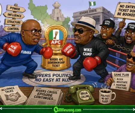 Fubara Enter APC Ring, Wike Camp Begin Count Chair Before Primary Start