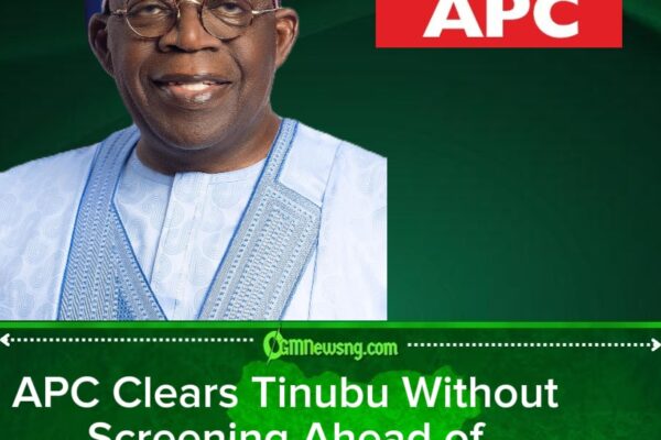 APC Waives Screening for Tinubu Ahead of 2027 Presidential Primaries