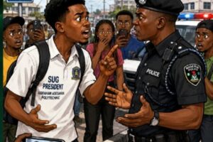 SUG President Abraham Adesanya Polytechnic Drag “Stop-and-Search” Matter Enter Public Eye After Alleged Police Assault