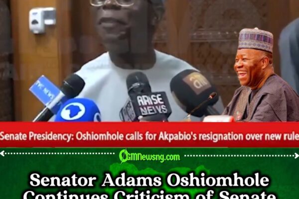 Senator Adams Oshiomhole Fires Fresh Shots at Akpabio - “I Fear Only God”