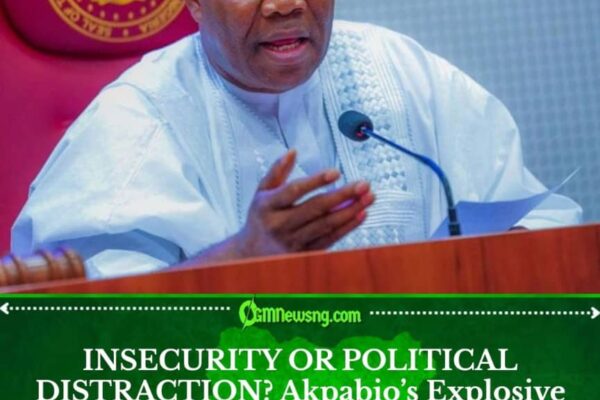 Akpabio Claims Political Actors Are Fueling Insecurity Against Tinubu
