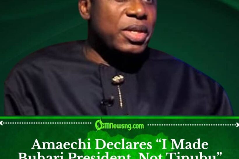 Amaechi Claims He Helped Buhari Win Presidency, Not Tinubu