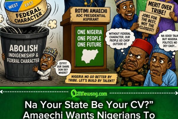 Federal Character Don Hear Bell? Amaechi Say Tribe Politics Suppose Retire Before Nigeria Collapse