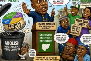 Federal Character Don Hear Bell? Amaechi Say Tribe Politics Suppose Retire Before Nigeria Collapse