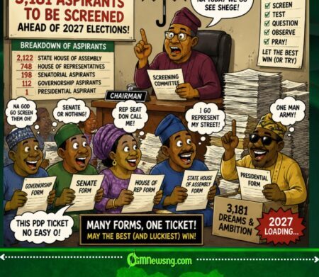 Aspirant Wahala Don Begin: Makinde PDP Set 3,181 People For Screening Ahead Of 2027