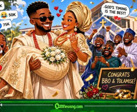 BBO Wedding: Gospel Crushes File For Emotional Compensation As Tolamise Officially Collect The Crown