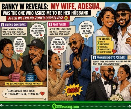 How Banky W Win Love Game After Adesua Turn Am Down First!_ From Friend-Zone to Forever:
