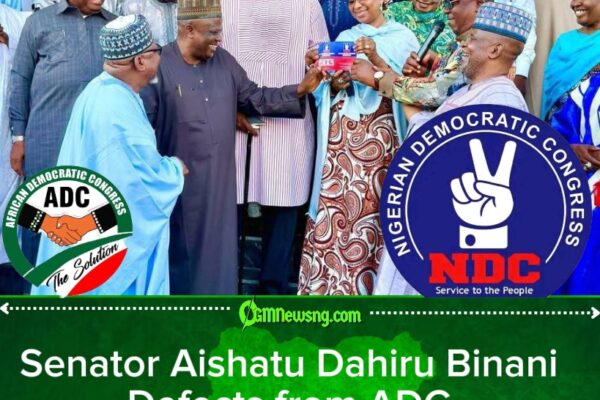 Senator Aishatu Dahiru Binani Abandons ADC for NDC in Surprise Move