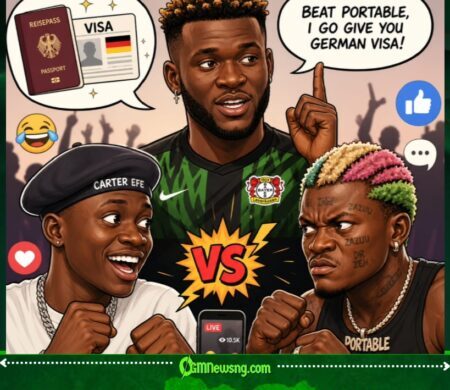 Boniface Promise German Visa To Carter Efe If E Beat Portable For Fight – Naija Social Media Don Burst