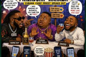 Burna Boy, Davido Friendship Wahala And Cubana Chief Priest Drama Don Turn Lagos Entertainment To Reality Show