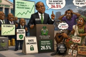 CBN Rate Freeze: FX Stability Dey Shine, But Nigerians Still Dey Count Their Coins