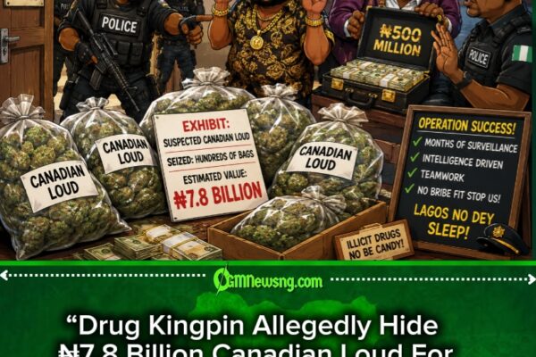 Canadian Loud: ₦500 Million Bribe Drama Scatter Lagos Raid As Police Burst Alleged ₦7.8 Billion Drug Network