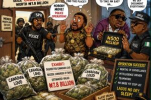 Canadian Loud: ₦500 Million Bribe Drama Scatter Lagos Raid As Police Burst Alleged ₦7.8 Billion Drug Network