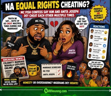 Na Equal Rights Cheating?” — MC Fish Confession Scatter Social Media As Celebrity Marriage Wahala Burst Open