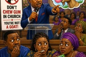 Chewing Gum for Church? Pastor David Obiyeome Say Worshippers No Be Goats