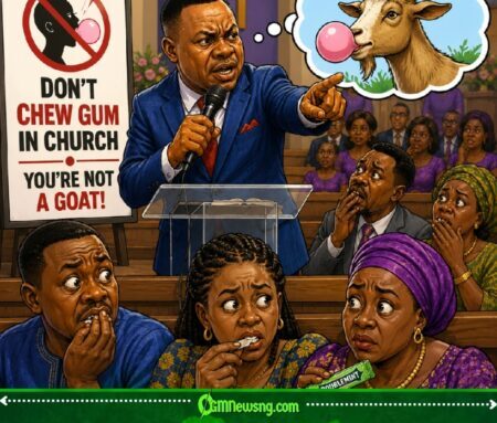 Chewing Gum for Church? Pastor David Obiyeome Say Worshippers No Be Goats