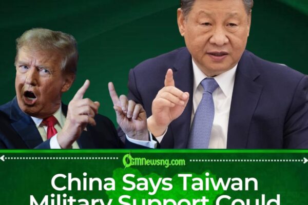 China Accuses U.S. of Playing With Fire Over Taiwan