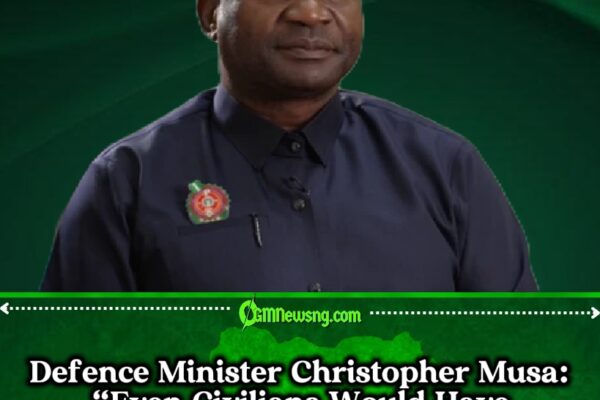 Defence Minister Christopher Musa Calls Alleged Coup Plot Against Tinubu “Foolhardy”