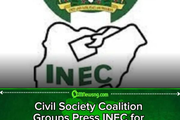 Civil Society Coalition Urges INEC to Relax Election Timetable, Demands Competitive 2027 Poll