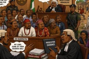 Communal Clash: 33 Suspects Enter Court As Ebonyi Land Weh No Get Mouth Still Dey Cause Big Trouble