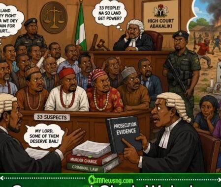 Communal Clash: 33 Suspects Enter Court As Ebonyi Land Weh No Get Mouth Still Dey Cause Big Trouble