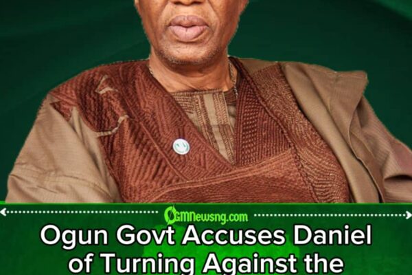 Consensus Politics Turns Civil War” — Ogun Government Accuses Daniel of Demonising Same Political Formula That Returned Him to Power