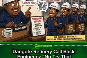 Dangote Refinery Call Back Engineers After Wahala—“Conditional Pardon” Don Land, Work Must Continue!