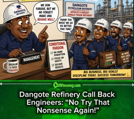 Dangote Refinery Call Back Engineers After Wahala—“Conditional Pardon” Don Land, Work Must Continue!