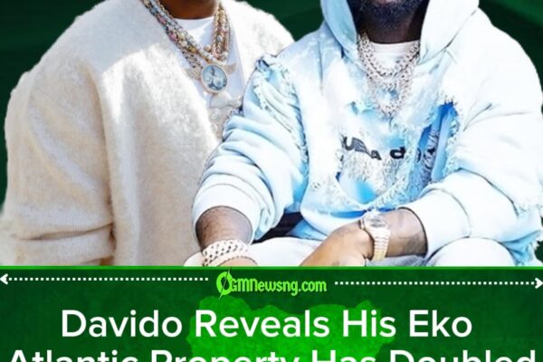 Davido Reveals His Eko Atlantic Mansion Land Has Doubled From ₦4bn to Over ₦8bn as Luxury Real Estate Debate Grows