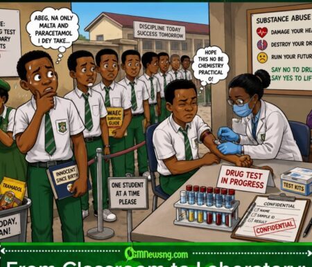 Drug Test Drama: FG Bring Laboratory Go School, Students Suddenly Remember Say Dem Be Saints