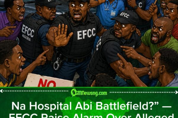 EFCC Operatives Enter “Hospital Action Film” As Fraud Investigation Scatter Ground For Uyo